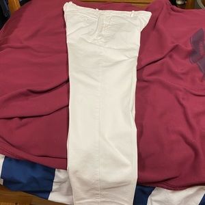 white nike golf dry-fit dress pants slacks